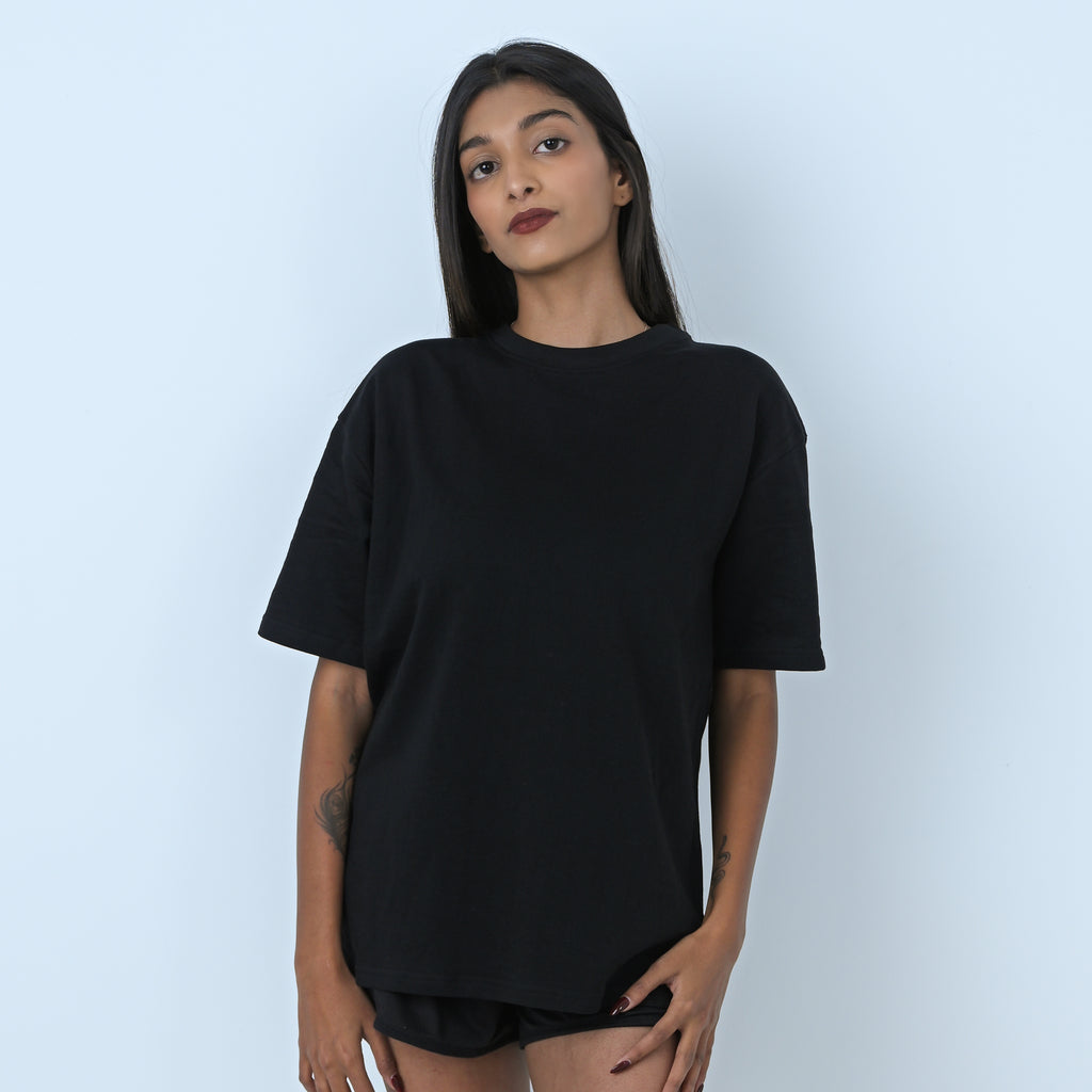 Women's Oversized Black